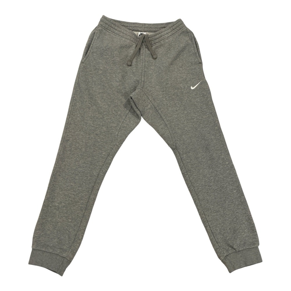 Nike Mens Club Fleece Joggers Heather Grey Sweatpants Med